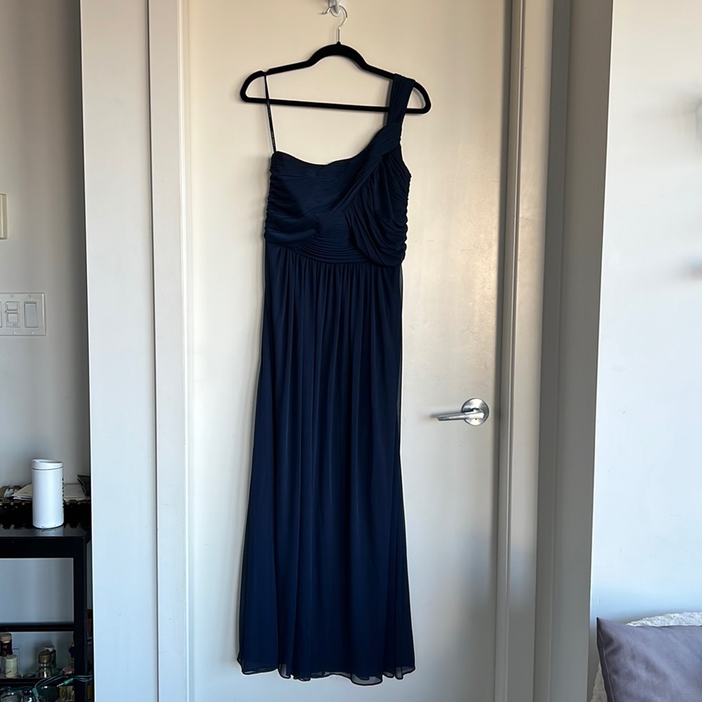 ALFRED SUNG Floor Length Formal Dress